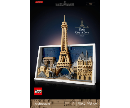 Klocki LEGO® LEGO ARCHITECTURE 21064 Paryż — miasto miłości